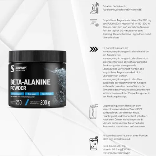 INSPORT Nutrition Beta Alanin 4