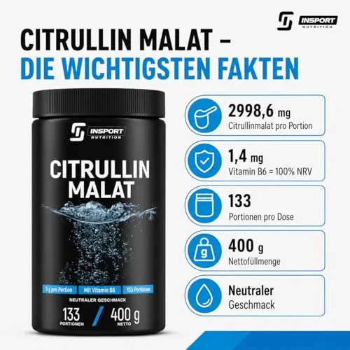 INSPORT Nutrition Citrullin Malat 3