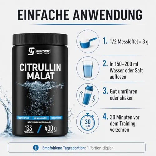 INSPORT Nutrition Citrullin Malat 4