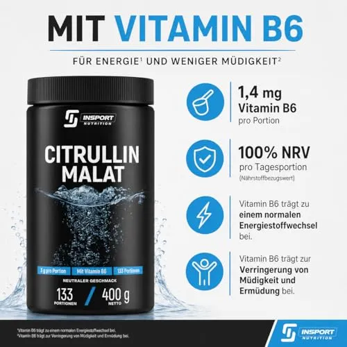 INSPORT Nutrition Citrullin Malat 5