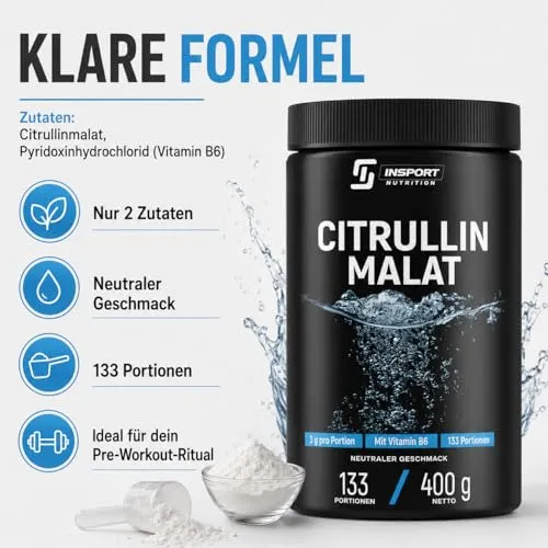 INSPORT Nutrition Citrullin Malat 6