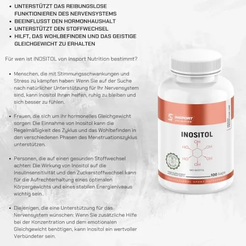 INSPORT Nutrition Inositol 750 mg 4