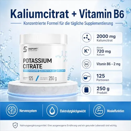 INSPORT Nutrition Kaliumcitrat 2