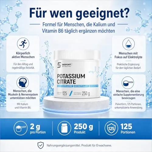INSPORT Nutrition Kaliumcitrat 4