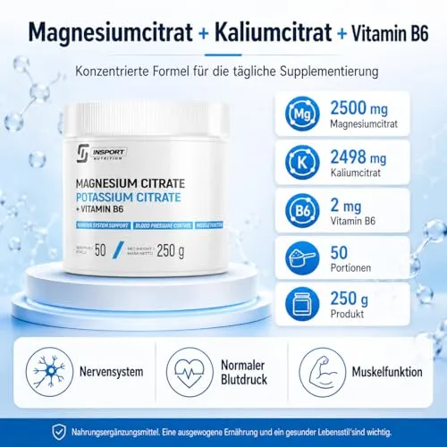 INSPORT Nutrition Magnesiumcitrat Plus 2
