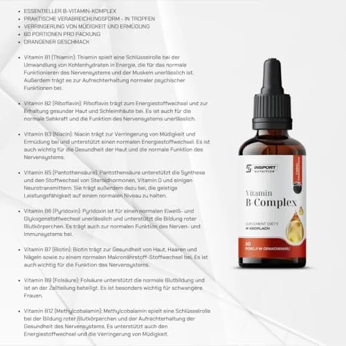 INSPORT Nutrition Vitamin B Complex 4
