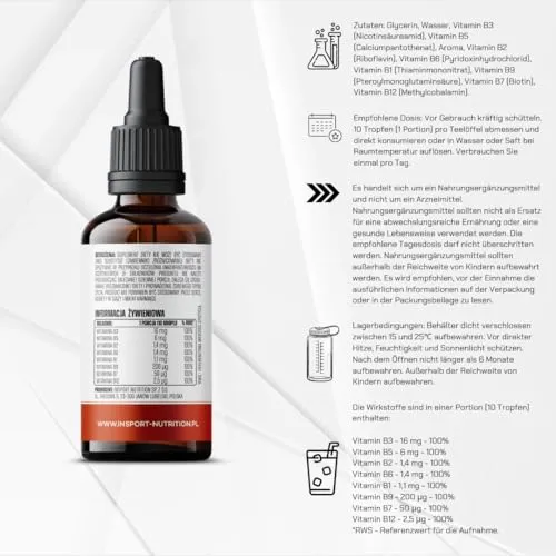 INSPORT Nutrition Vitamin B Complex 5