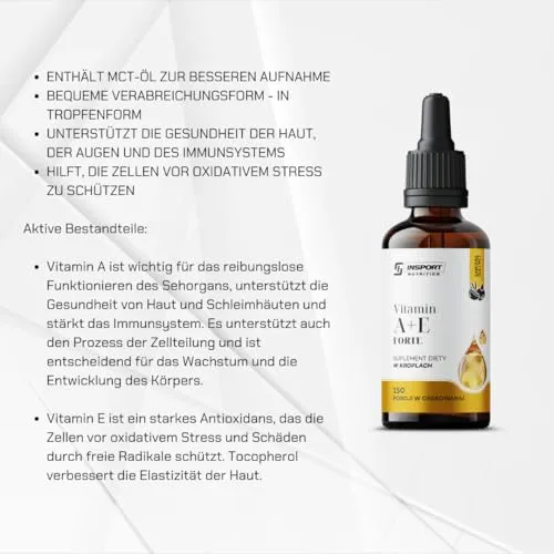 INSPORT Vitamin A + E 4