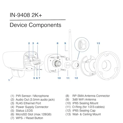 INSTAR IN-9408 2K+ 2