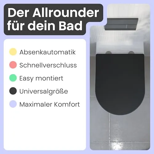 instmaier WC-Sitz D-Form