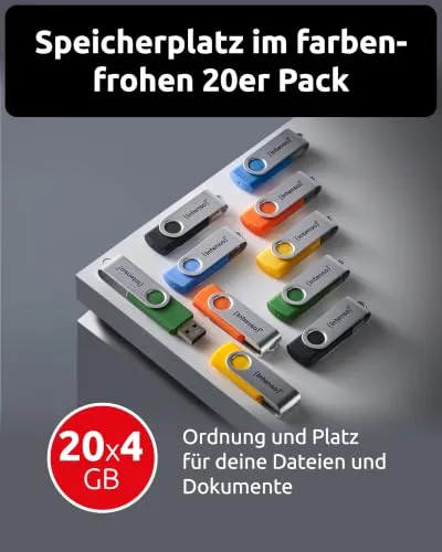 Intenso Basic Line 20x 4GB 2