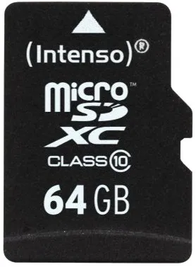 Intenso 64 GB Class 10 Micro-SDXC