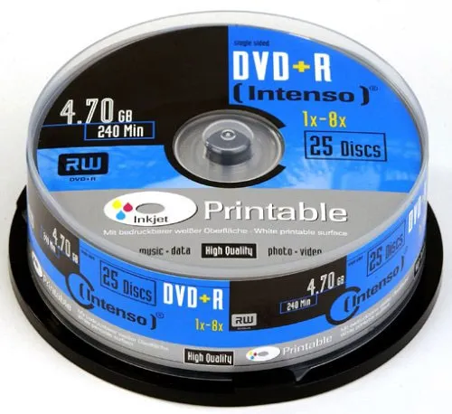 Intenso Printable DVD+R 8x