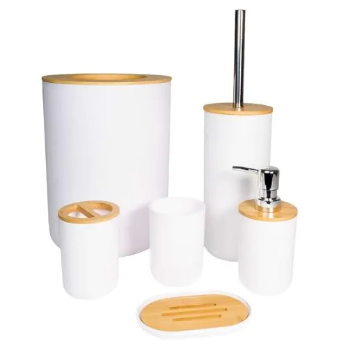 INTIRILIFE Badezimmer Zubehör Set