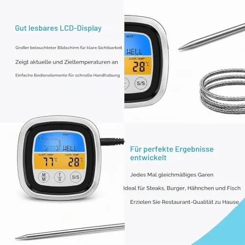 INTIRILIFE BBQ Thermometer 5