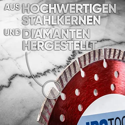 IPOTOOLS Diamanttrennscheibe Turbo 4