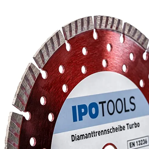 IPOTOOLS Diamanttrennscheibe Turbo 6