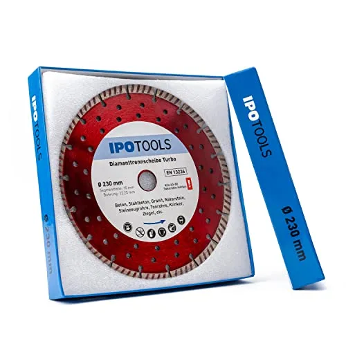 IPOTOOLS Diamanttrennscheibe Turbo 7