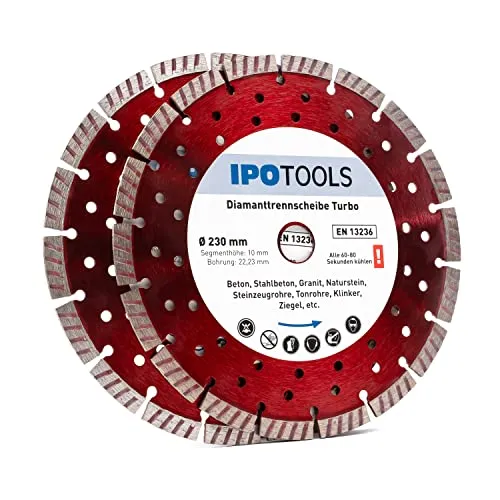 IPOTOOLS Diamanttrennscheibe Turbo 5