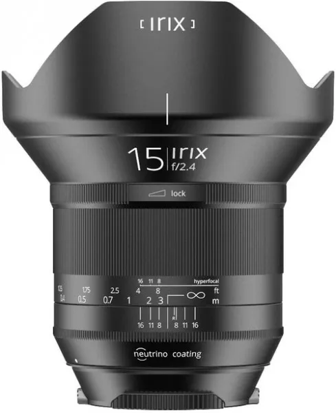 Irix 2,4/15 mm Blackstone