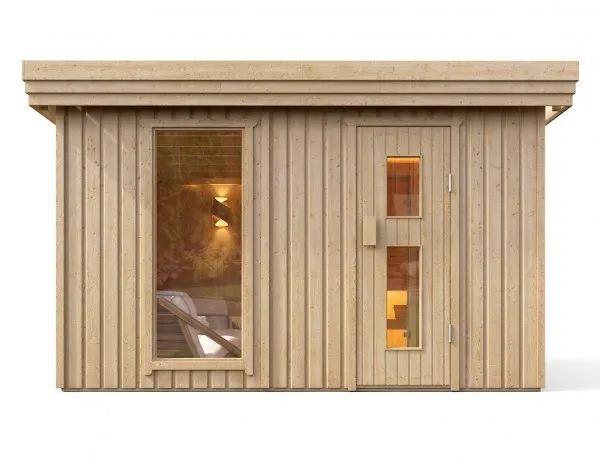 ISIDOR Premium Gartensauna Vapor