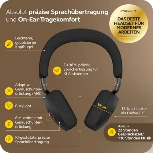 Jabra Evolve3 75 3
