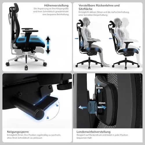 Jan Nowak Ergonomischer Bürostuhl UC 4
