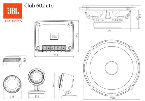 JBL Club 602C 5
