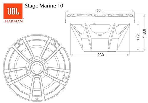 JBL Stage Marine 10 3