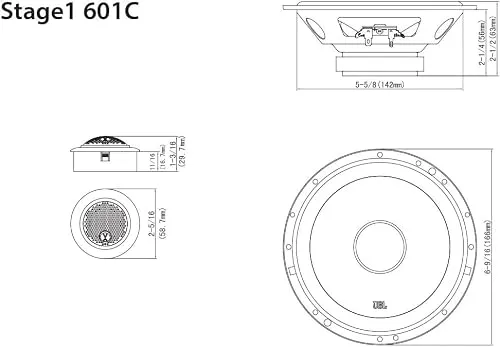 JBL Stage1 601C 5
