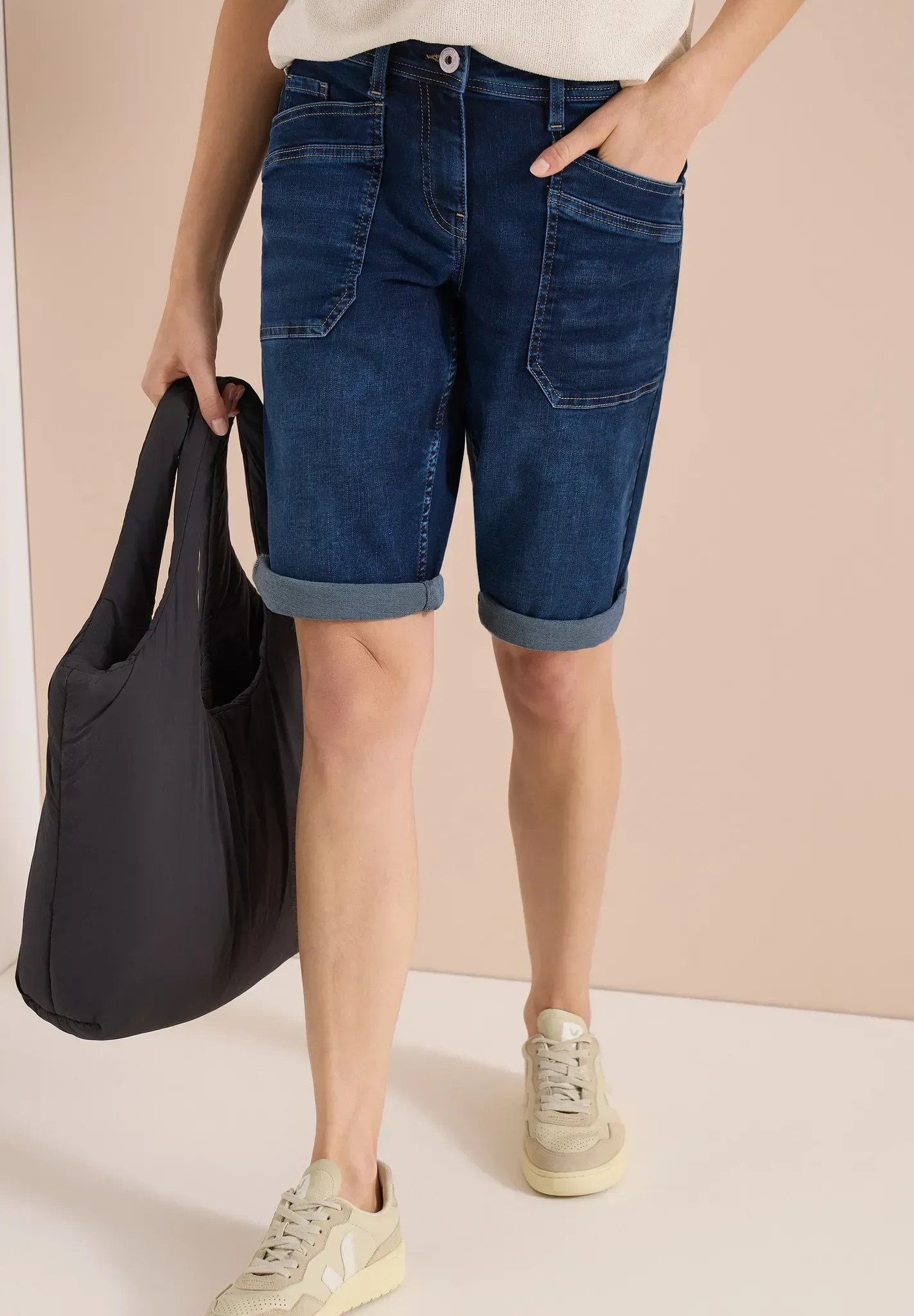 Jeansshorts Blau 31