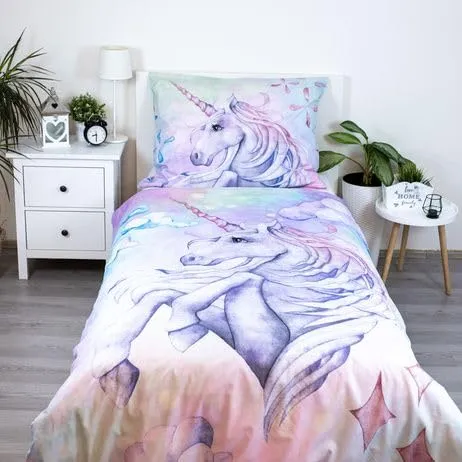 Jerry Fabrics Wende-Bettwäsche Einhorn 2