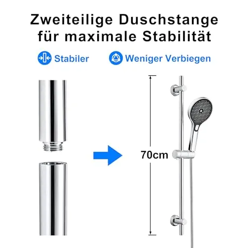 JOHO Duschstange 5