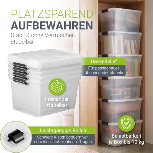 Juskys Aufbewahrungsbox UC 2