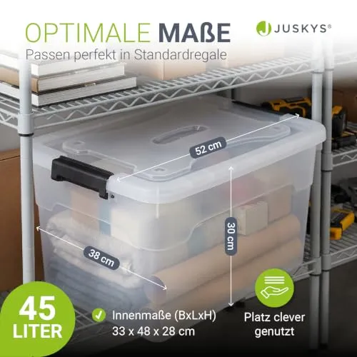 Juskys Aufbewahrungsbox UC 3