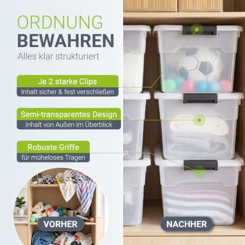 Juskys Aufbewahrungsbox UC 4