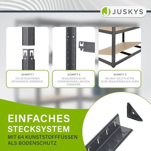 Juskys Basic 8X 4