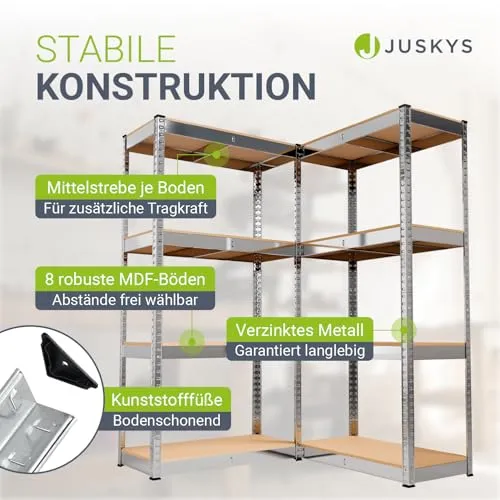 Juskys Easy 2X 4