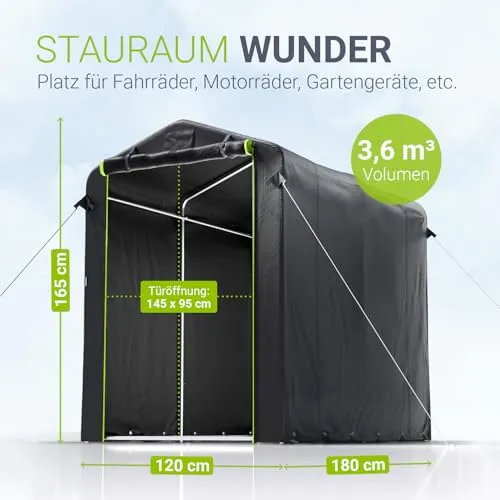 Juskys Fahrradgarage S 3
