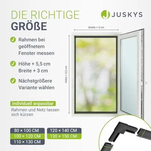 Juskys Fliegengitter UC 3