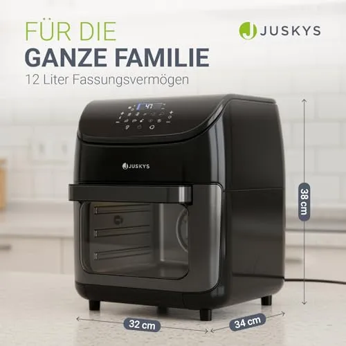 Juskys Heißluftfritteuse 12L