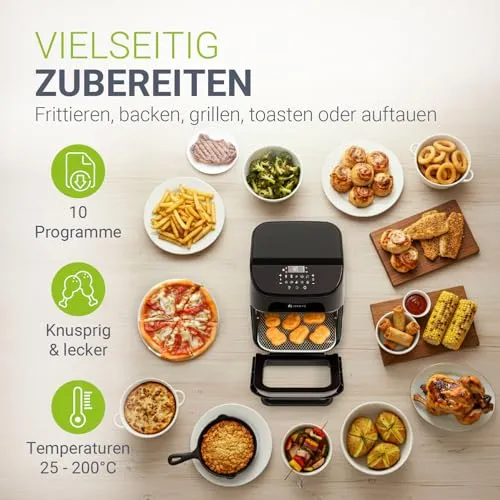 Juskys Heißluftfritteuse 12L 5