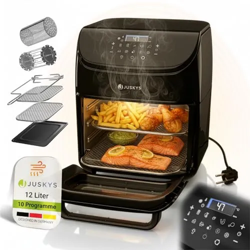 Juskys Heißluftfritteuse 12L 4