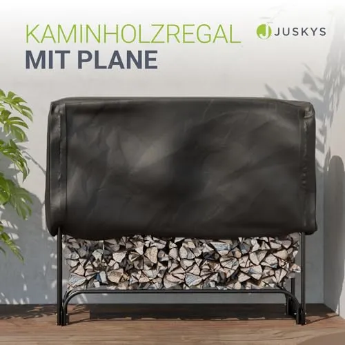 Juskys Kaminholzregal M 2