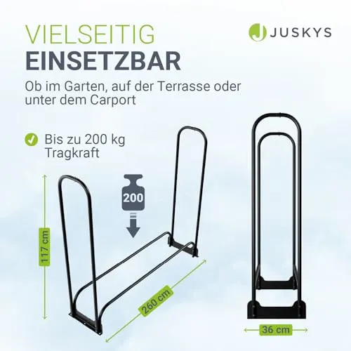 Juskys Kaminholzregal M 4