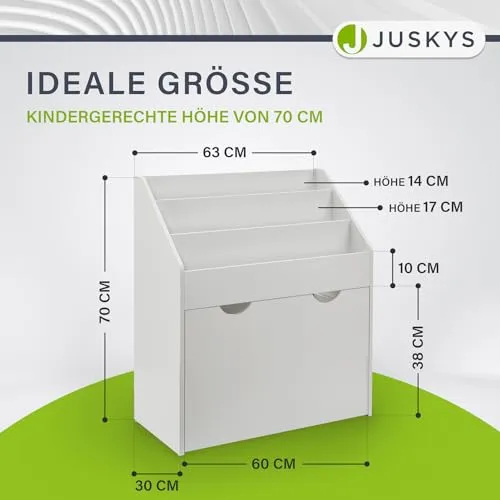 Juskys Kinder Bücherregal 2