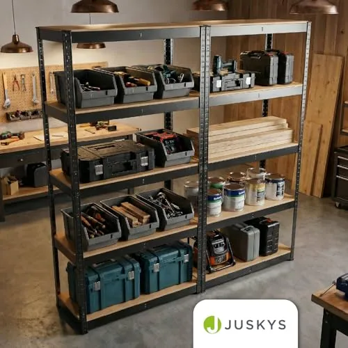 Juskys Lagerregal Basic 2X 7