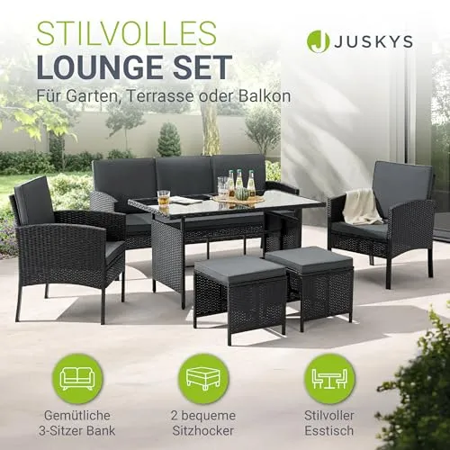 Juskys Lounge Möbel Turin