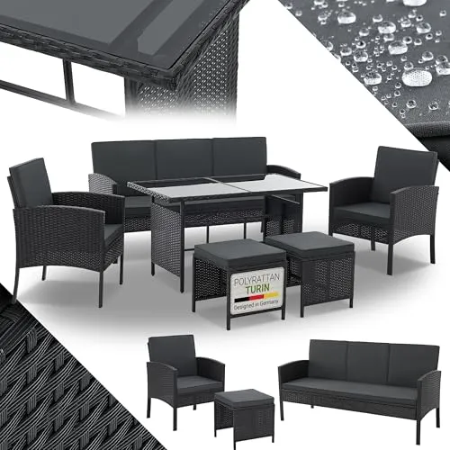 Juskys Lounge Möbel Turin 2