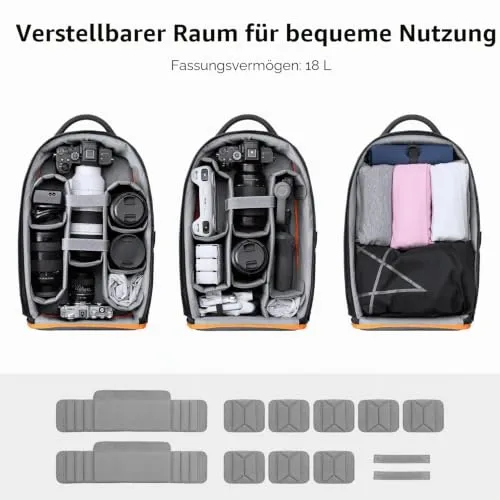 K&F CONCEPT Fotorucksack 4